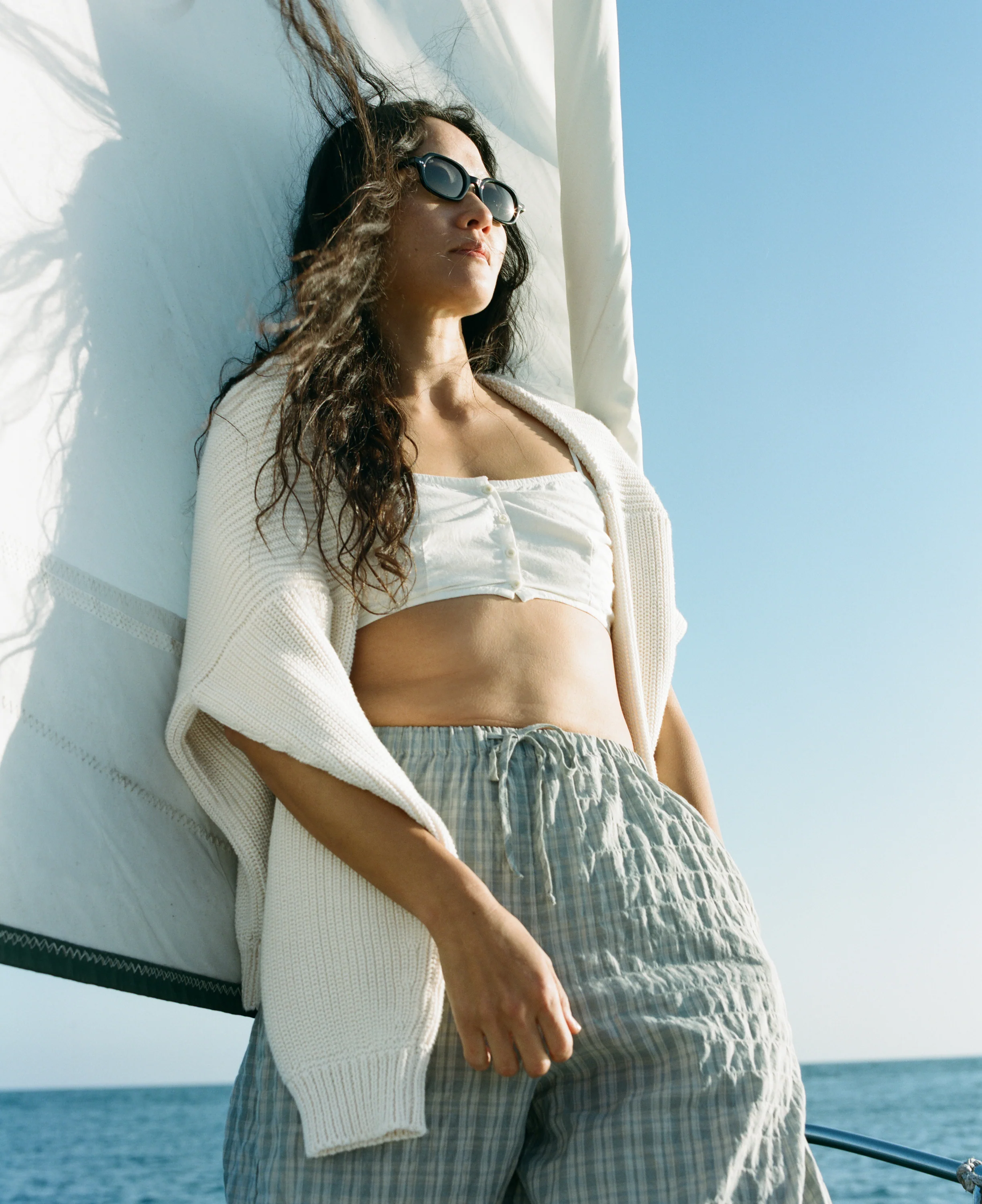 Chleo Crew, Organic Cotton, Ecru - Image 8