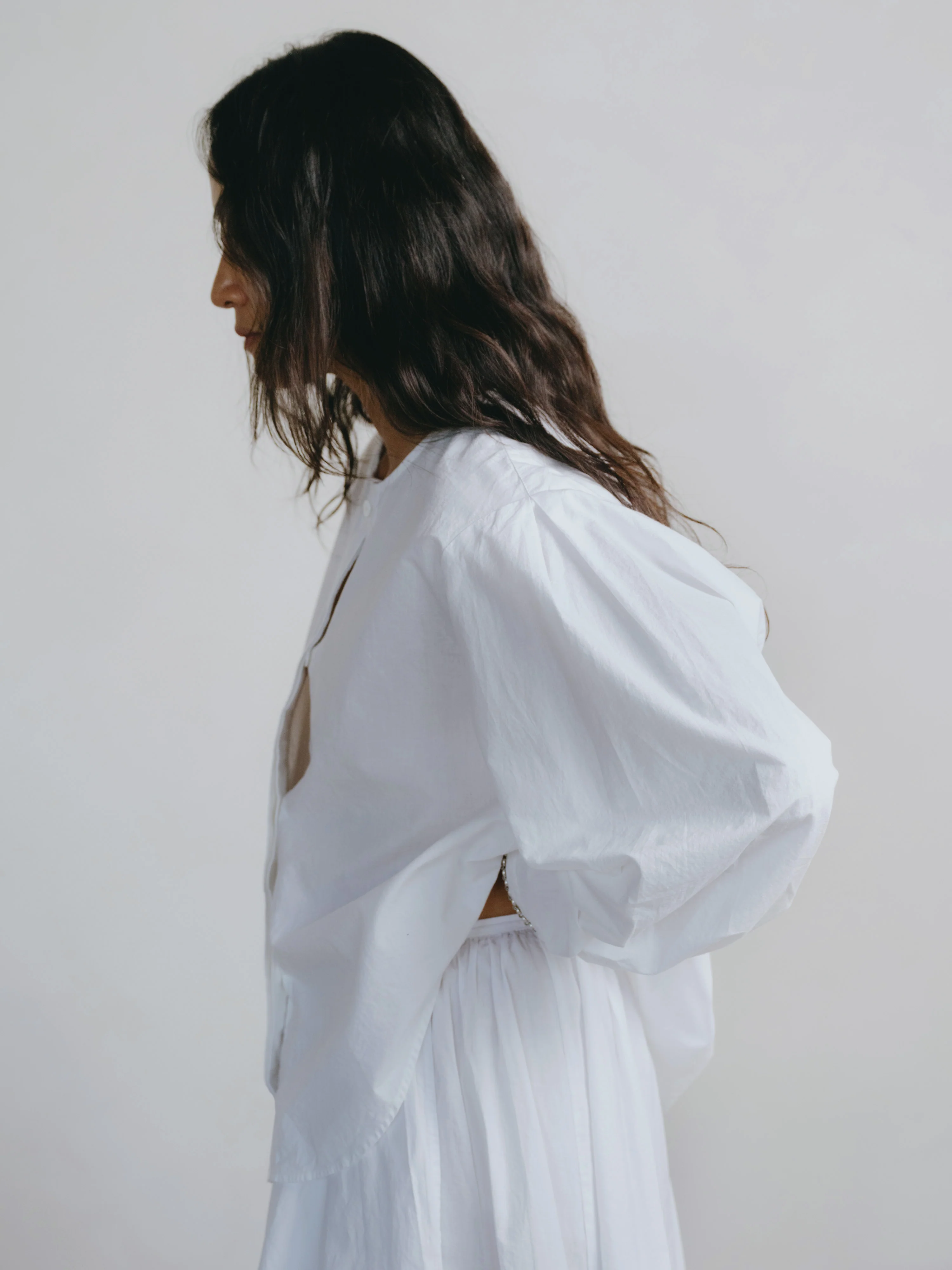 Ava Skirt, Organic Batiste, Natural - Image 4