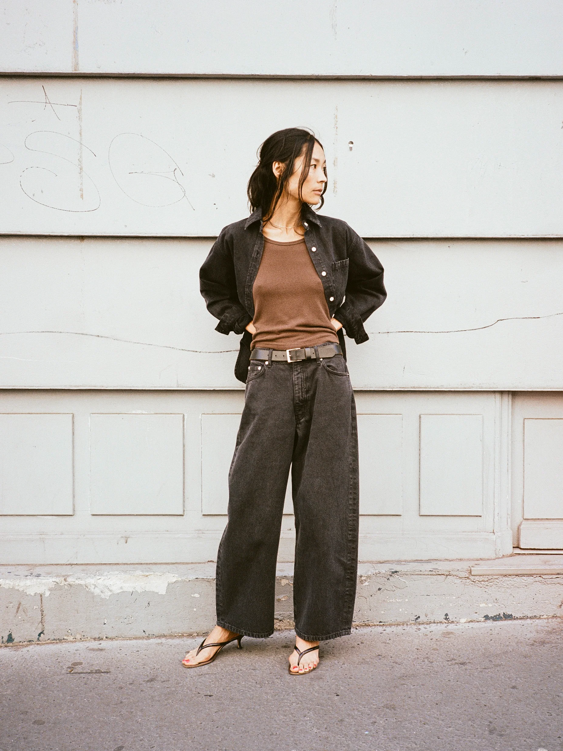 Baby Tee, Regen Silk Noil Jersey, Manzanita - Image 8