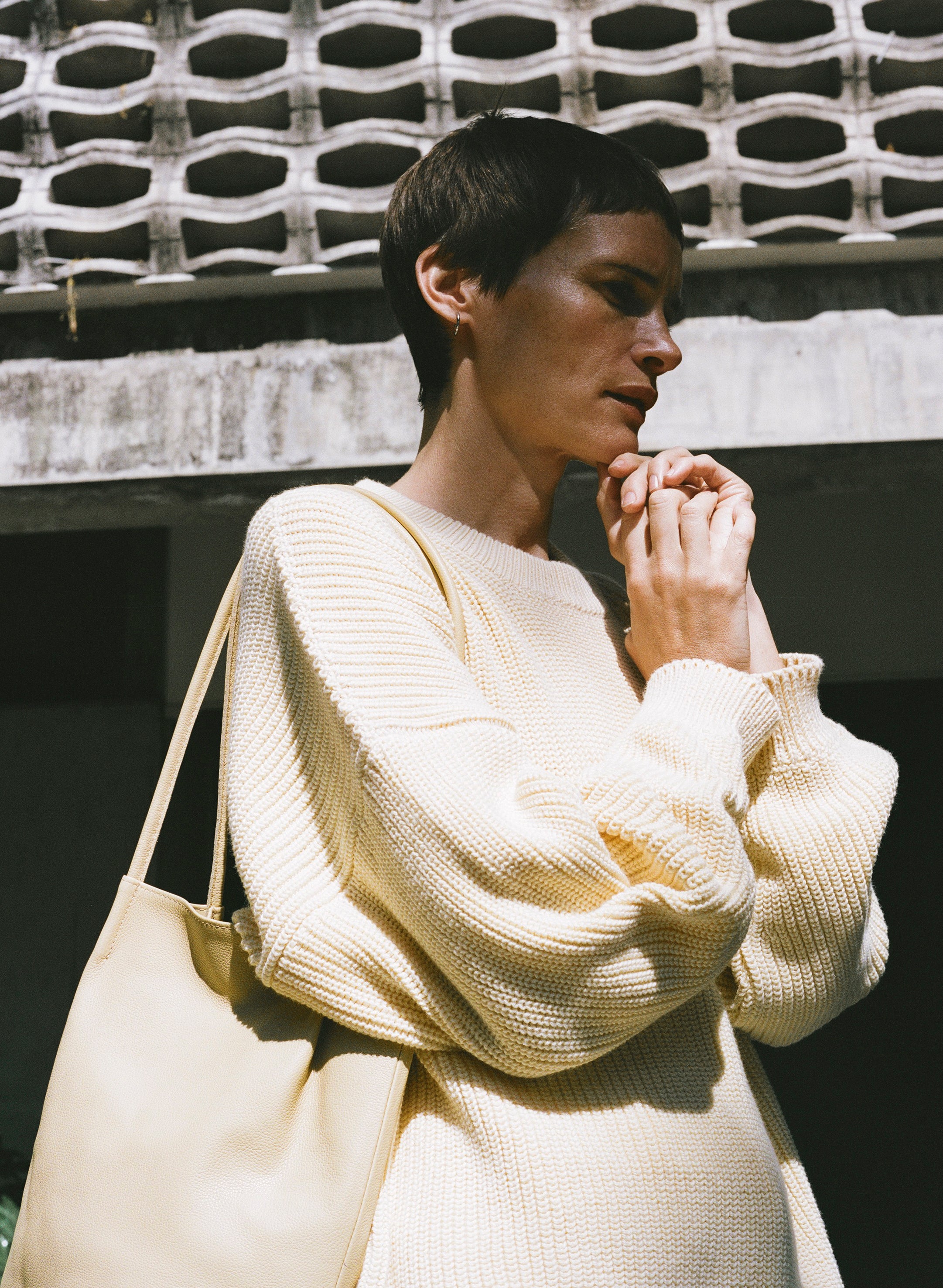 Chleo Crew, Organic Cotton, Butter - Image 7