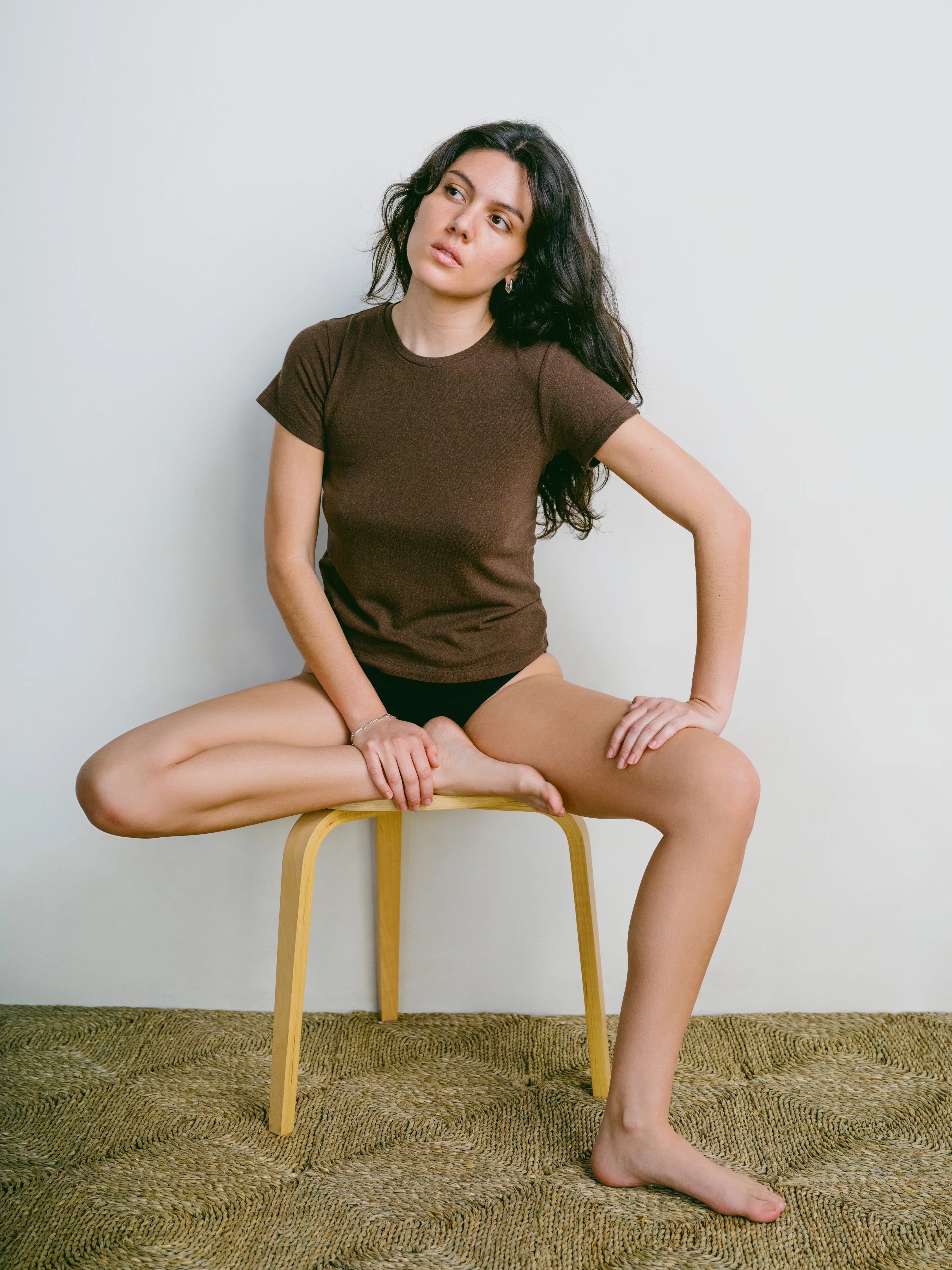 Classic Tee, Regen Silk Noil Jersey, Manzanita - Image 4
