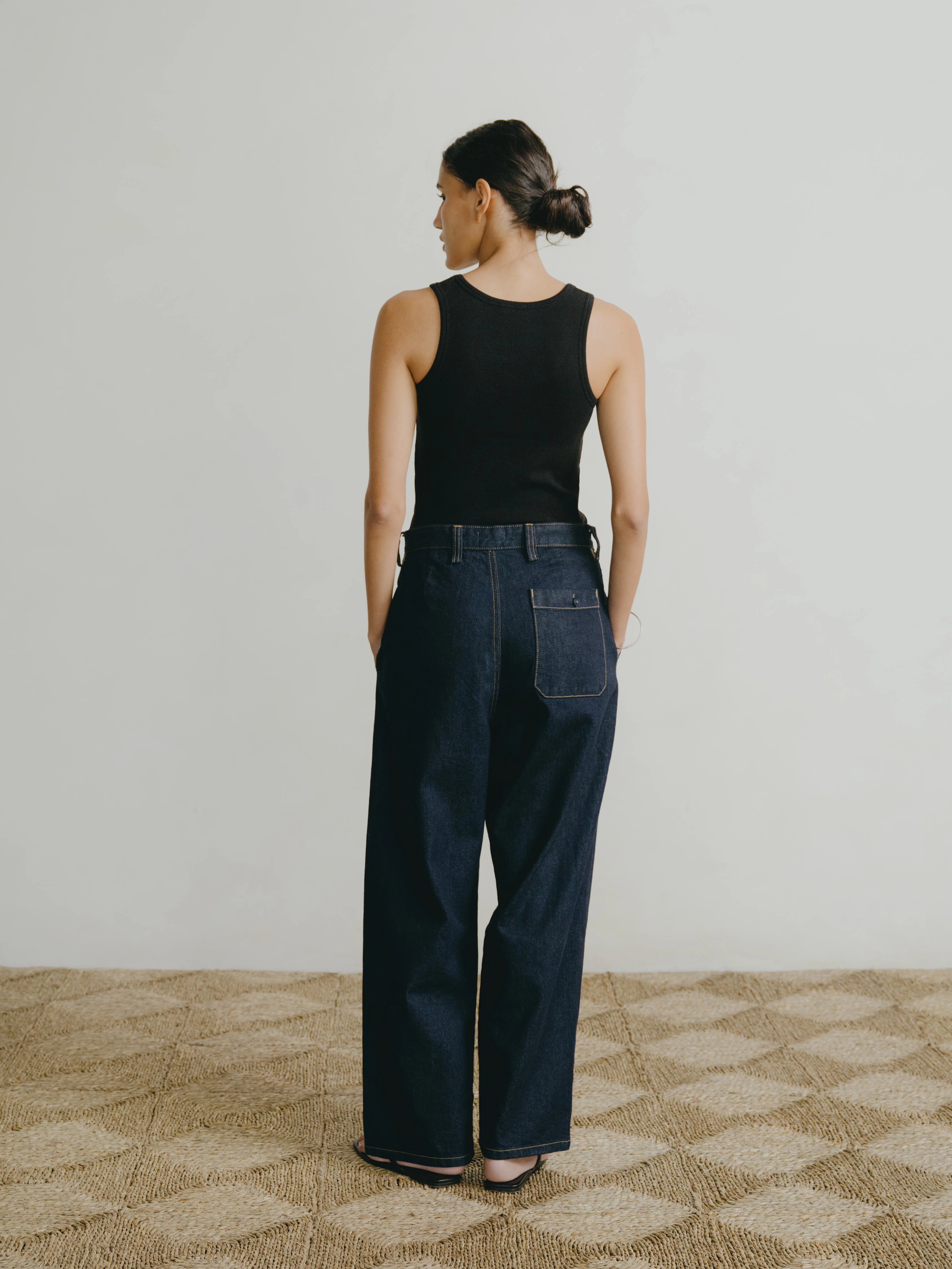 Field Pant, Tencel Denim, Rinse - Image 4