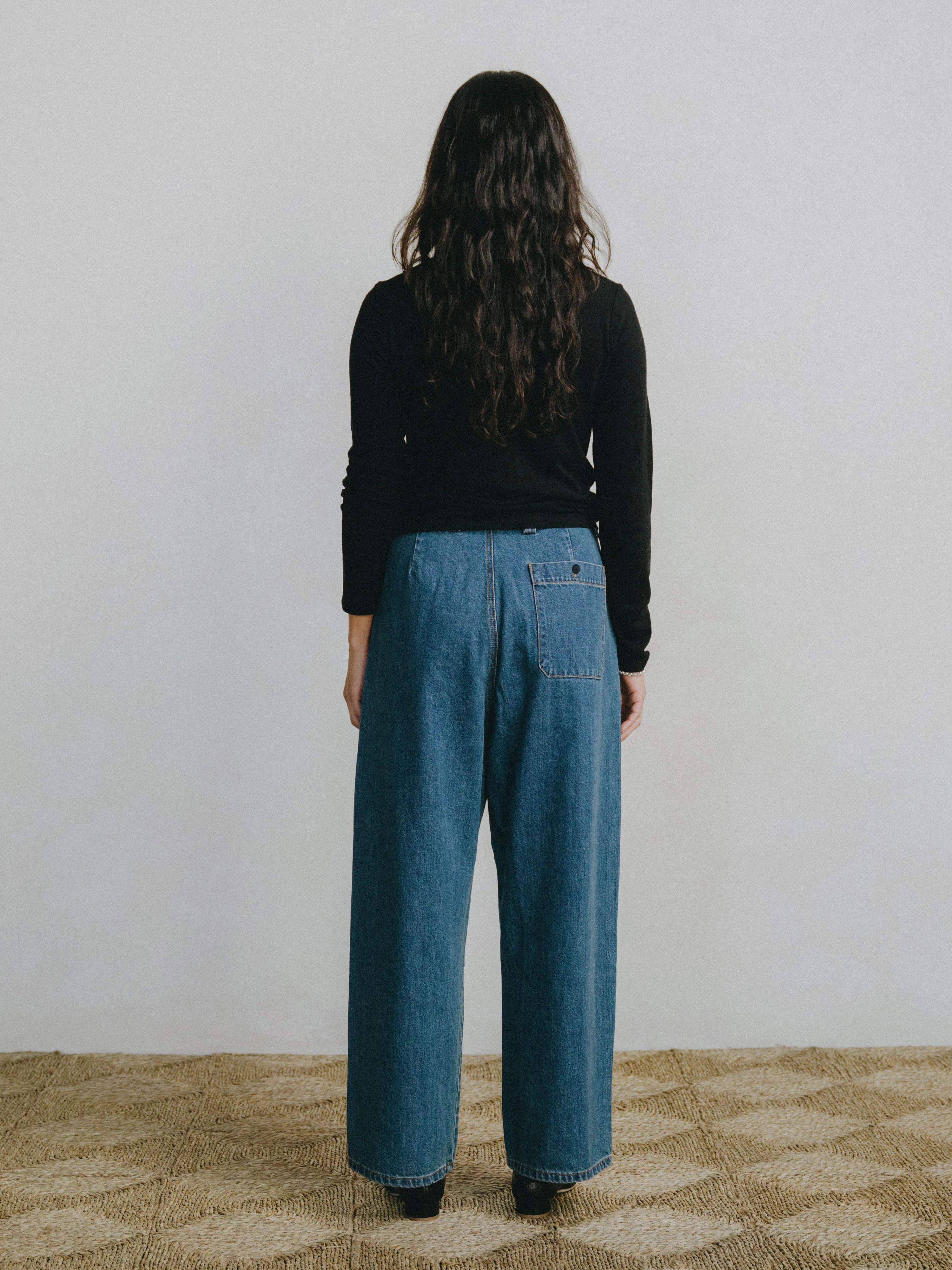 Field Pant, Tencel Denim, Vintage Dark - Image 3