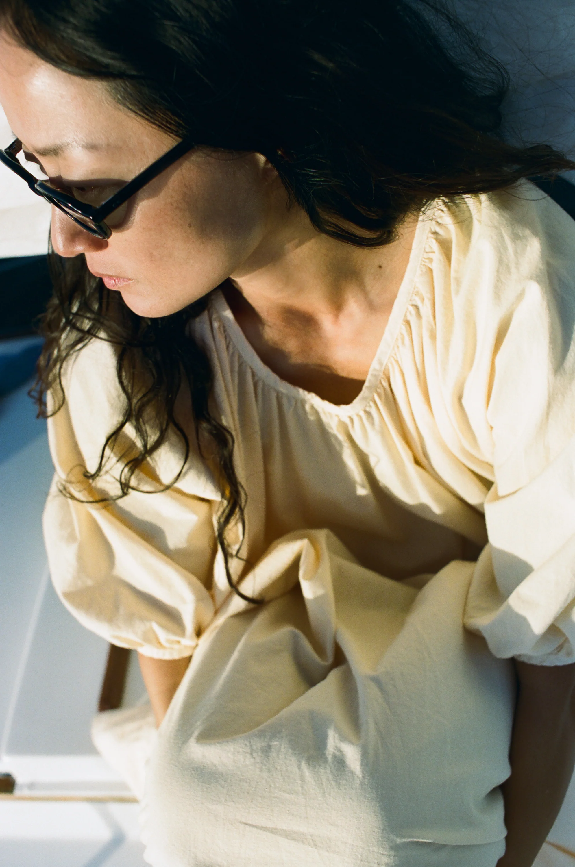 Ophelia Dress, Organic Batiste, Butter - Image 4