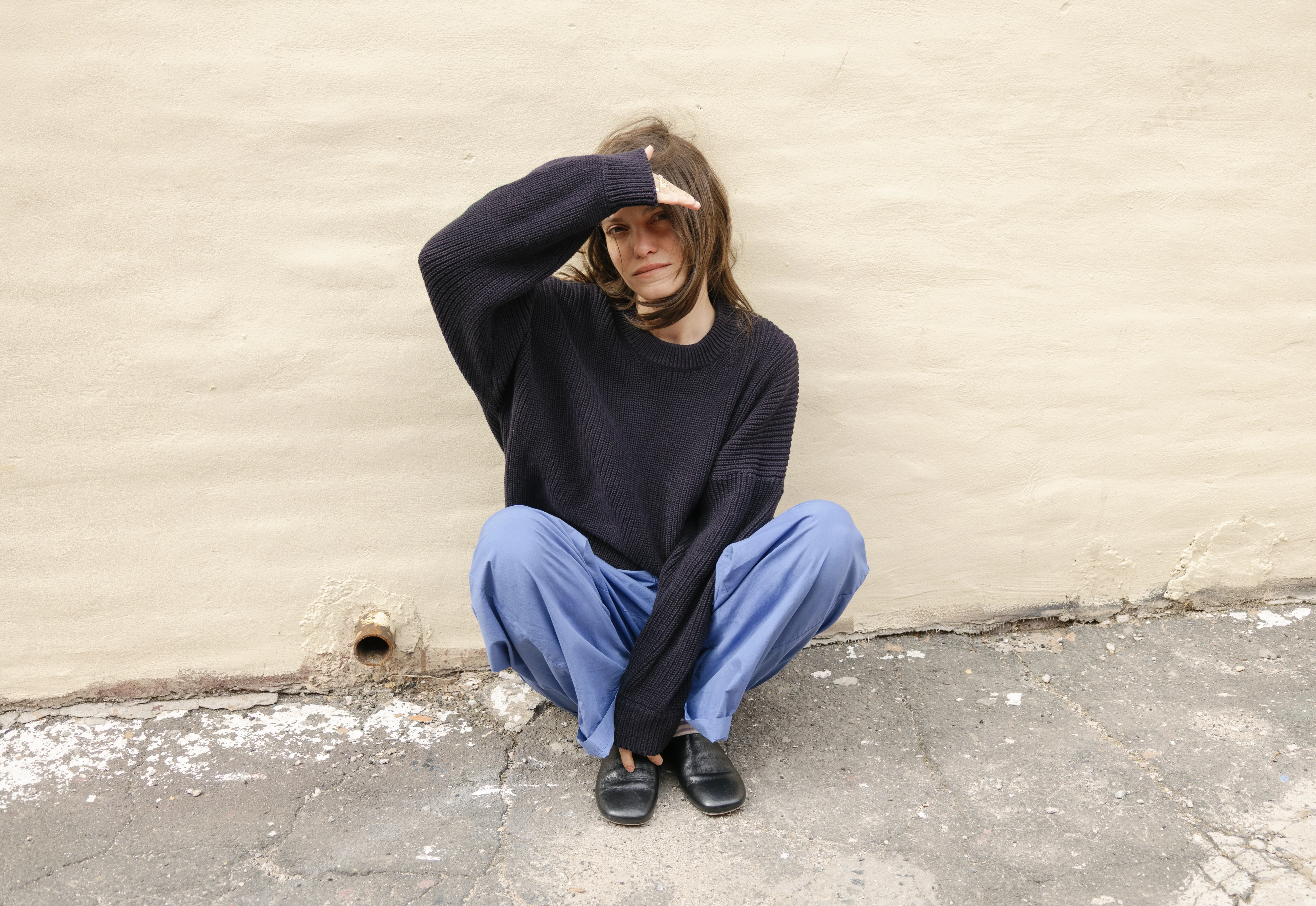 Poplin Field Pant, Organic Poplin, Cornflower - Image 6