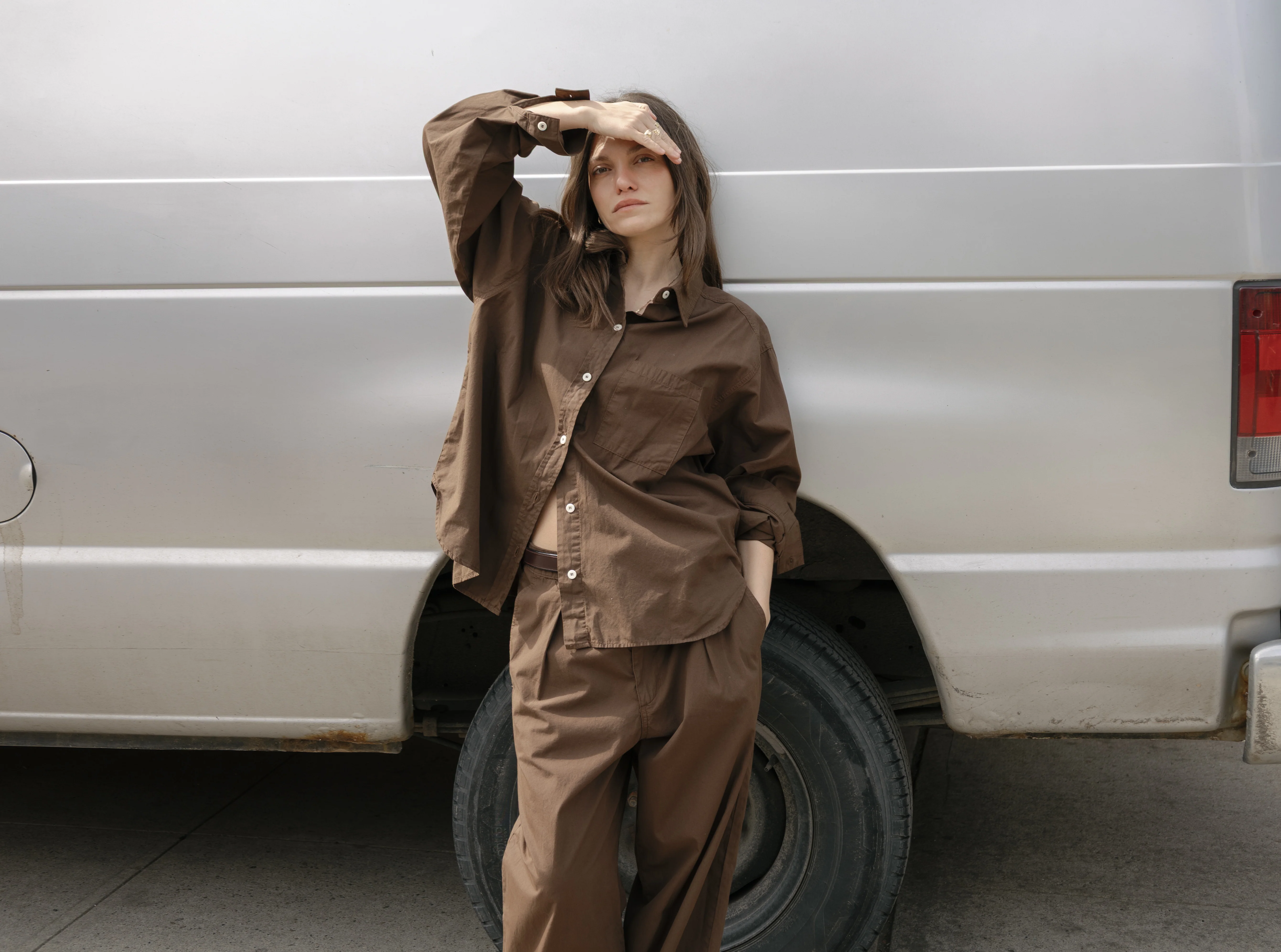 Poplin Field Pant, Organic Poplin, Manzanita - Image 3