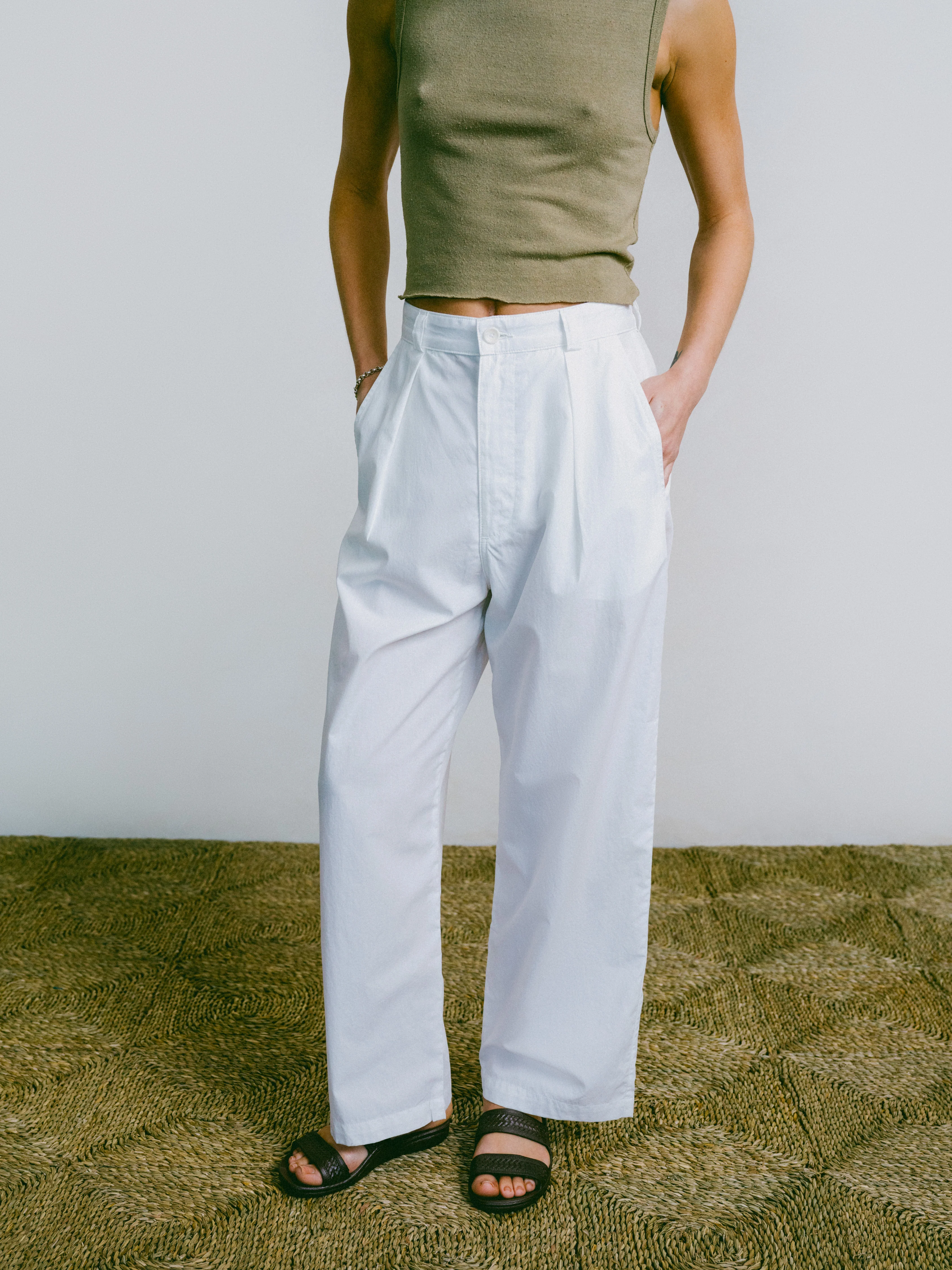 Poplin Field Pant, Organic Poplin, Natural - Image 6