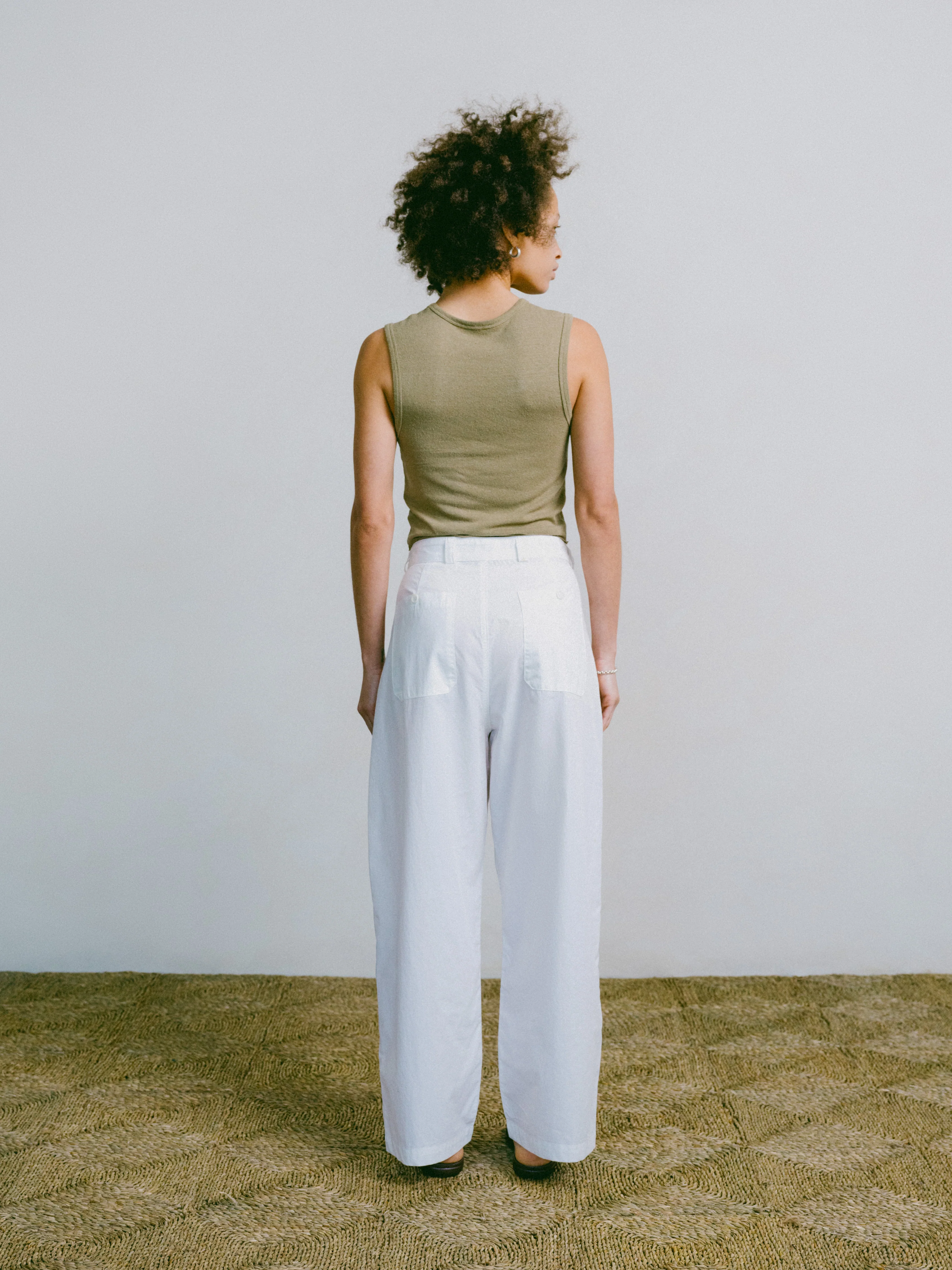 Poplin Field Pant, Organic Poplin, Natural - Image 7