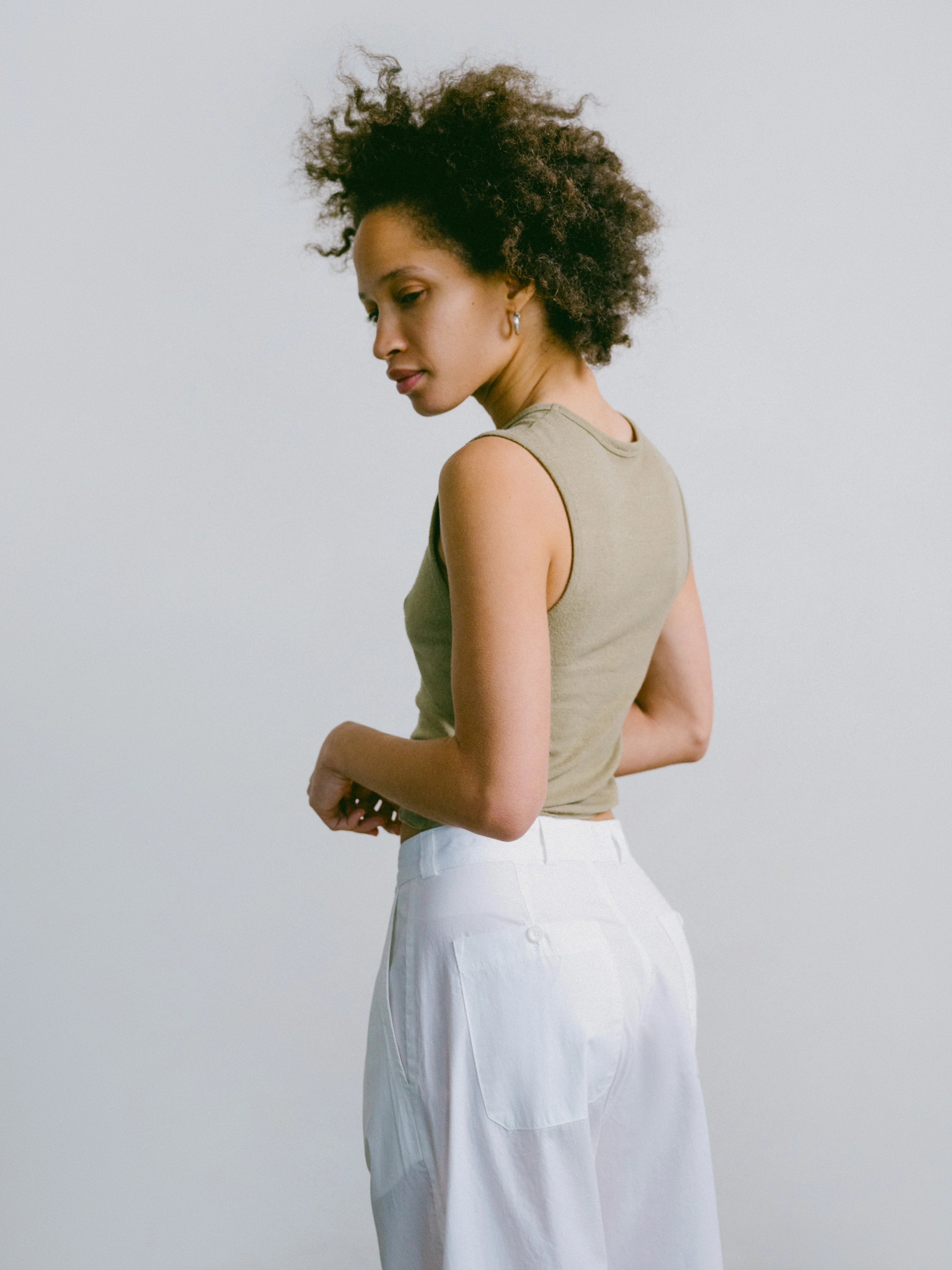 Poplin Field Pant, Organic Poplin, Natural - Image 8