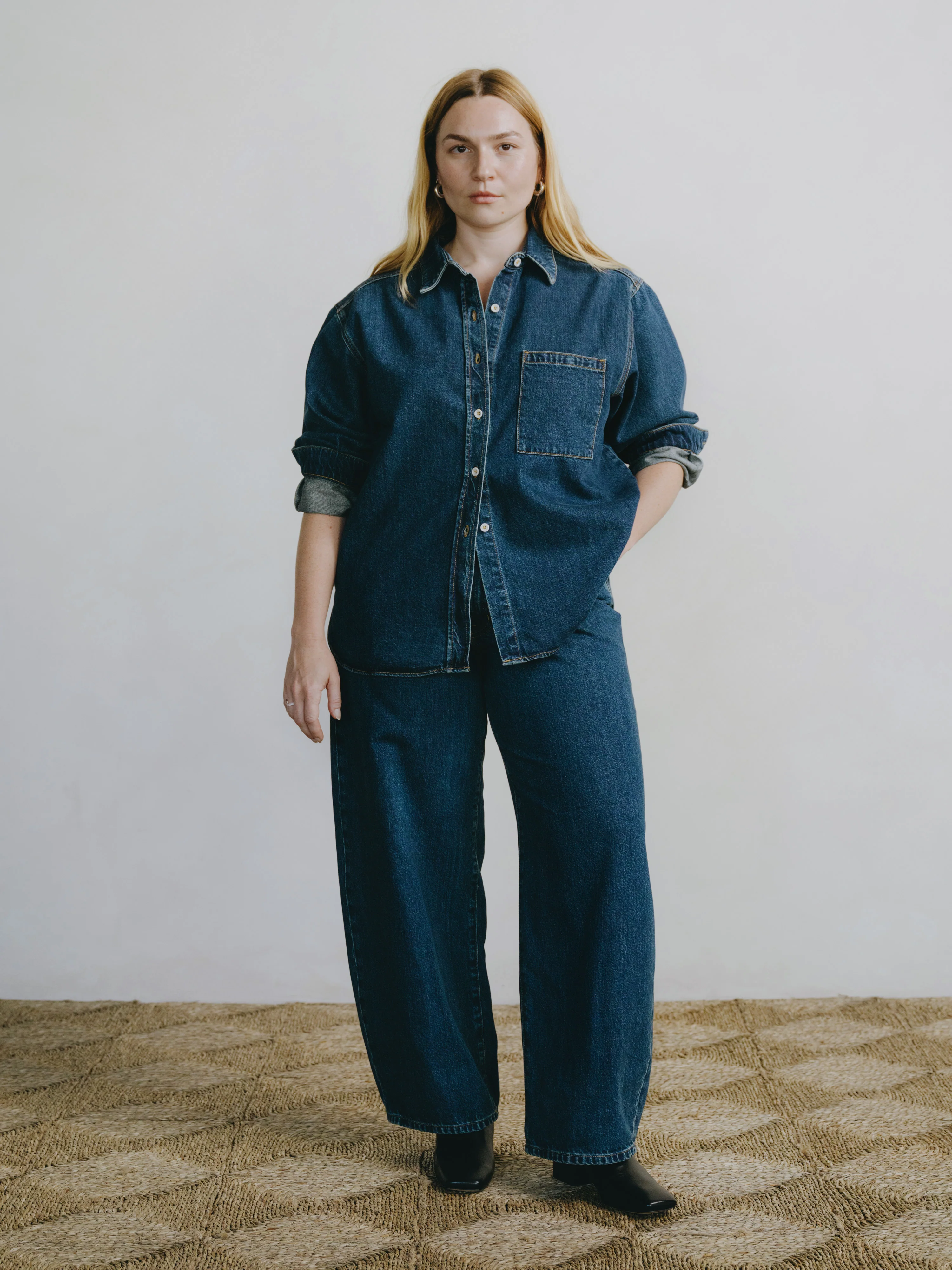 Ronnie Jean, Tencel Denim, Vintage Dark - Image 6
