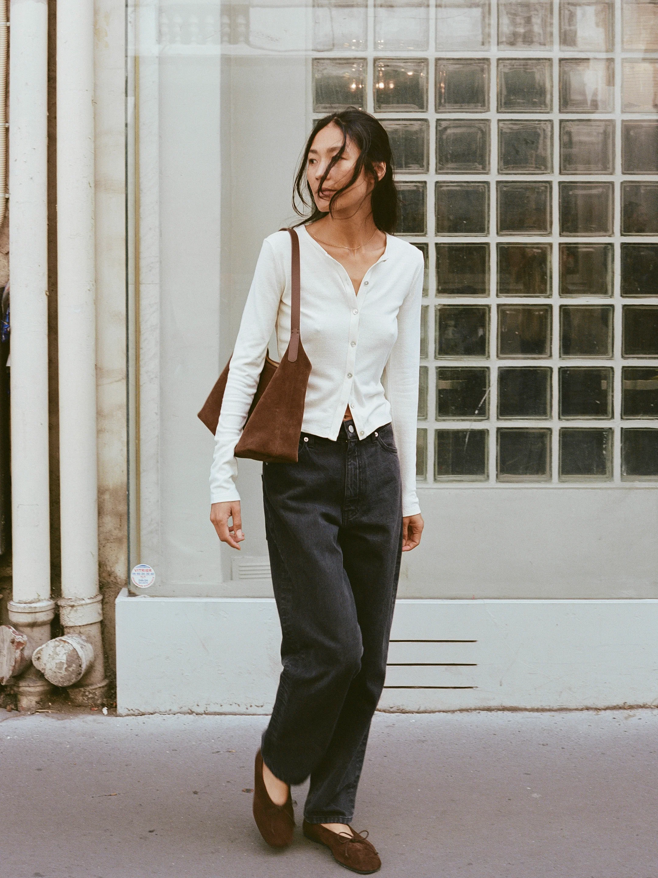 Ryan Cardi, Regen Silk Noil Jersey, Natural - Image 6