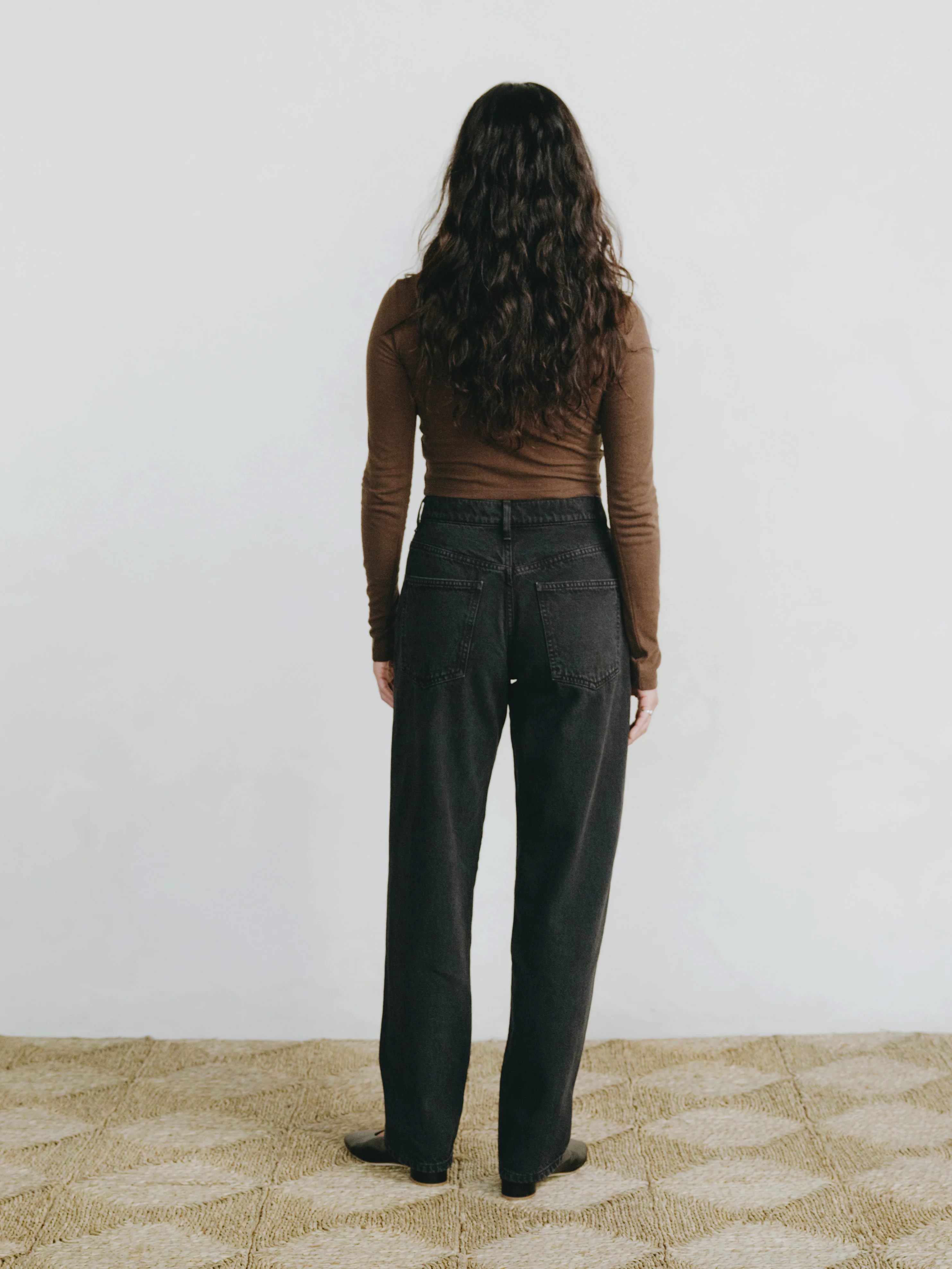 Una Jean, Recycled Denim, Vintage Black - Image 4